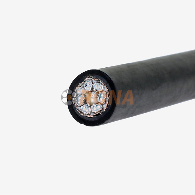 Resistencia al agua del cable de caucho de alto rendimiento de alto rendimiento, resistencia al cambio de temperatura para equipos submarinos