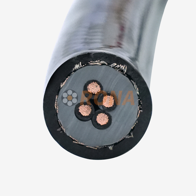 Cadena de arrastre de blindada con chaqueta de chaqueta alta flexible cable flexible