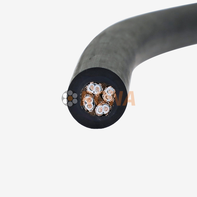 RONA RECH 4 &times; (2 &times; 0.28) P+8 &times; 2 &times; 0.35 Cable de depresi&oacute;n resistente a la presi&oacute;n lateral para equipos submarinos y automatizaci&oacute;n industrial