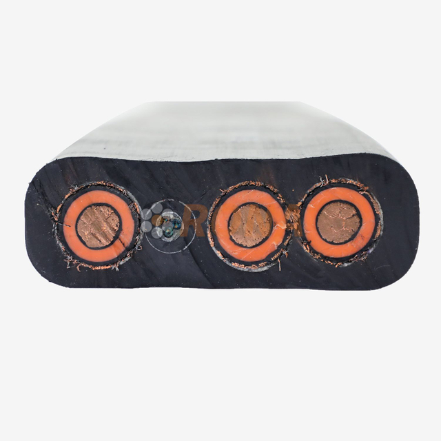 Cable flexible de carrete plano de 6-10kV para maquinaria de gr&uacute;a