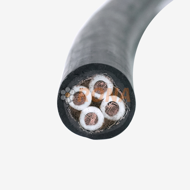 Voltaje bajo 300 ~ 1000V RECH 4x6 Cable estanque para la conexi&oacute;n del equipo submarino