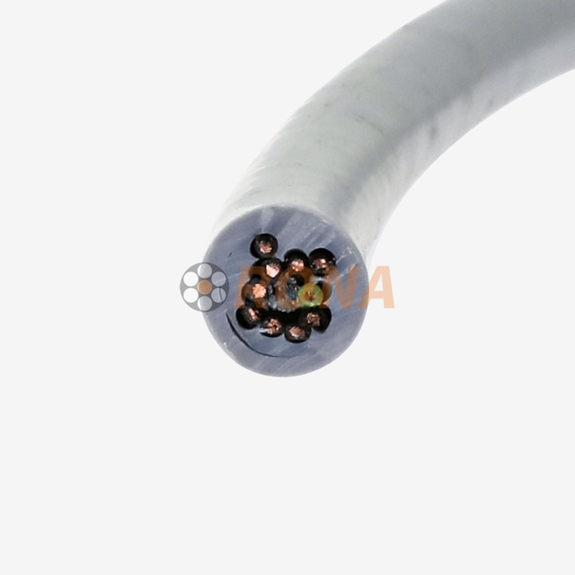 300/500V RONA HFV 10G0.5MM2 CABLES DE CADENA DE ARRIENTES PVC CON ESCUDO PARA AUTOMACI&Oacute;N Y PUERTO INDUSTRIAL
