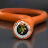Cable compuesto umbilical submarino h&iacute;brido el&eacute;ctrico &oacute;ptico neutralmente flotante Φ34.5